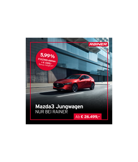 Mazda3 Jungwagen 